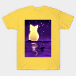 Moon cat T-Shirt